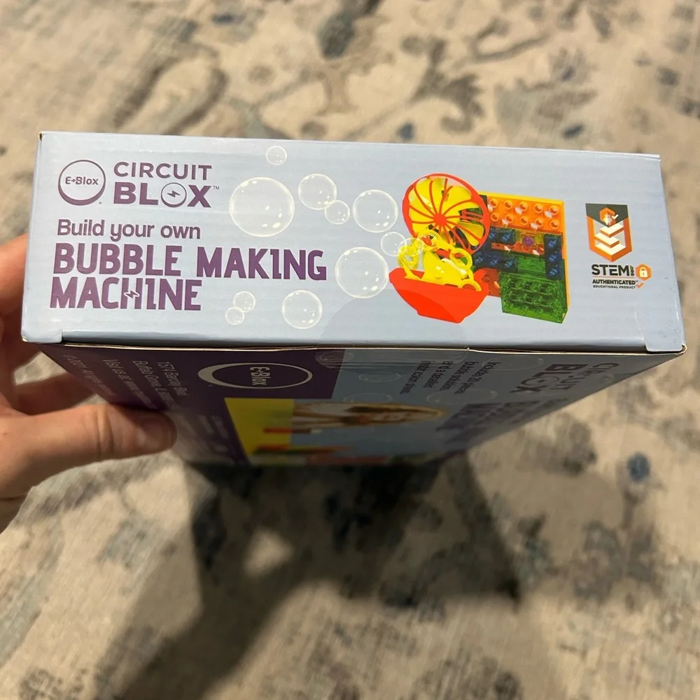 Circuit Blox Bubble Maker - Colorful Learning Toy